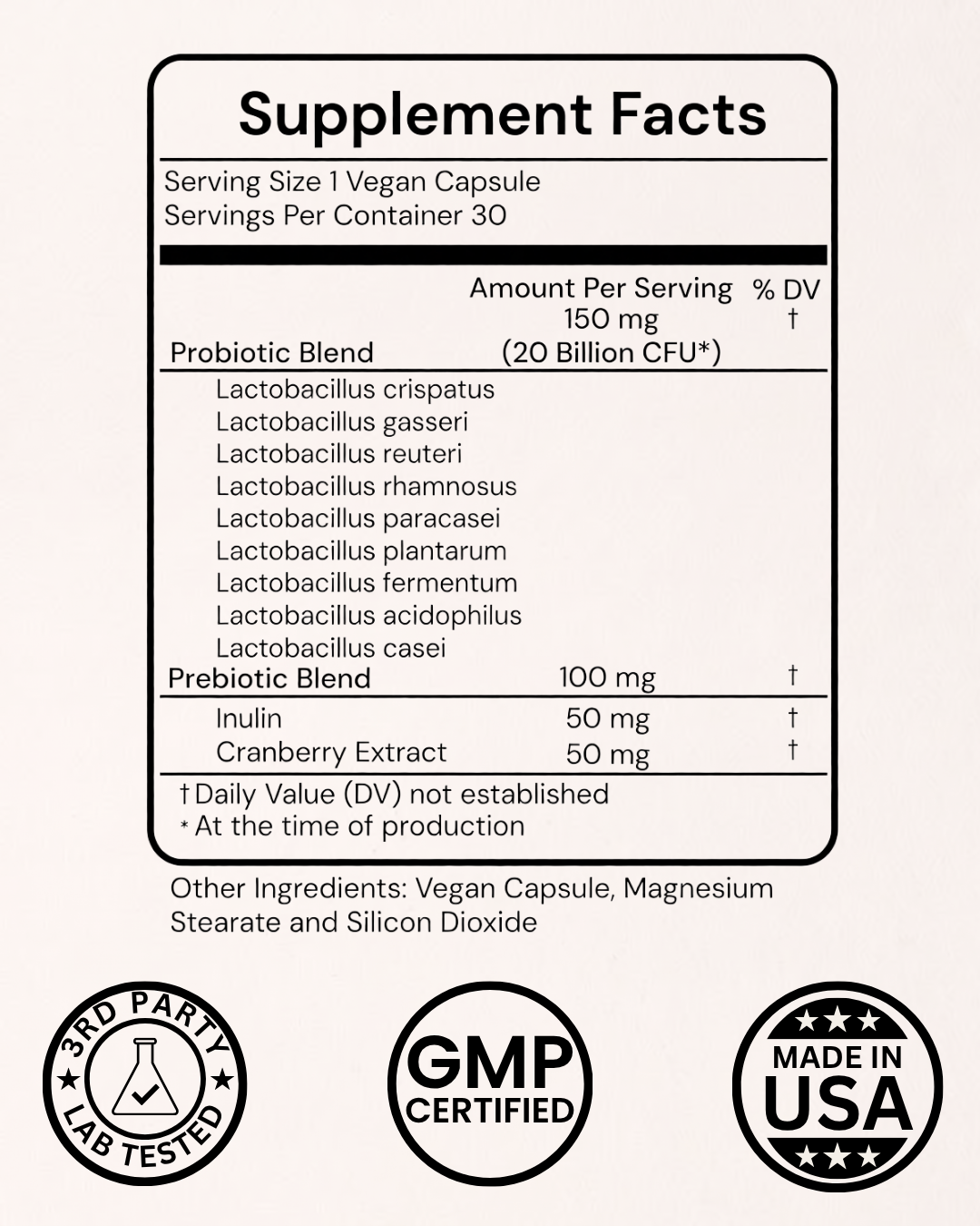 Vaginal Probiotic